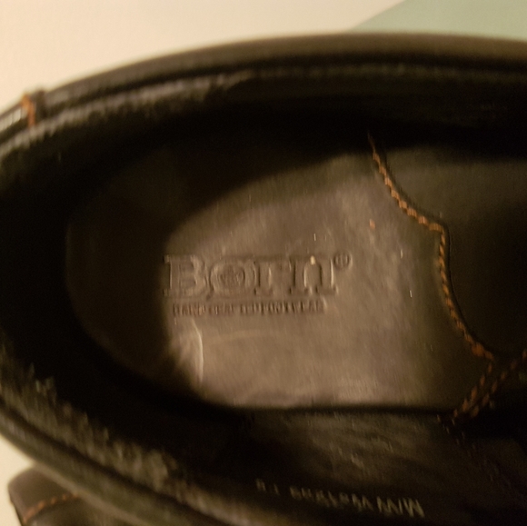 Born black heeled leather shoes - Picture 5 of 6